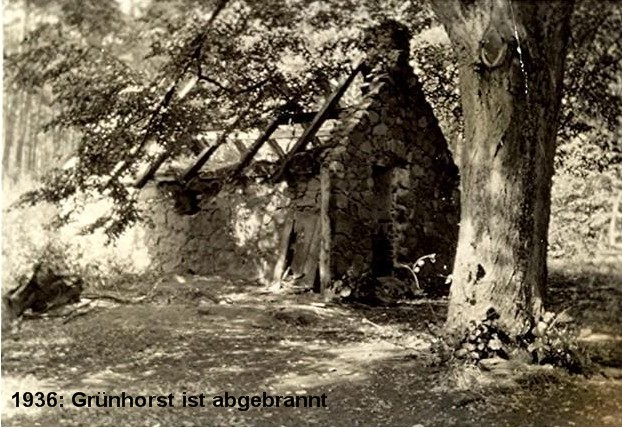 1936: GRnhorst ist abgebrannt