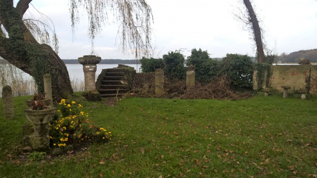 "Der Paradiesgarten" in Arendsee (Deutschlandradio / Thilo Schmidt)