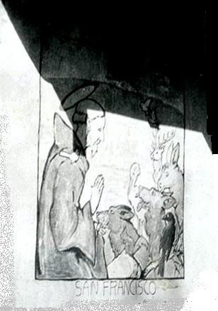 Das Franziskusbild des Malers de Beauclair 1928