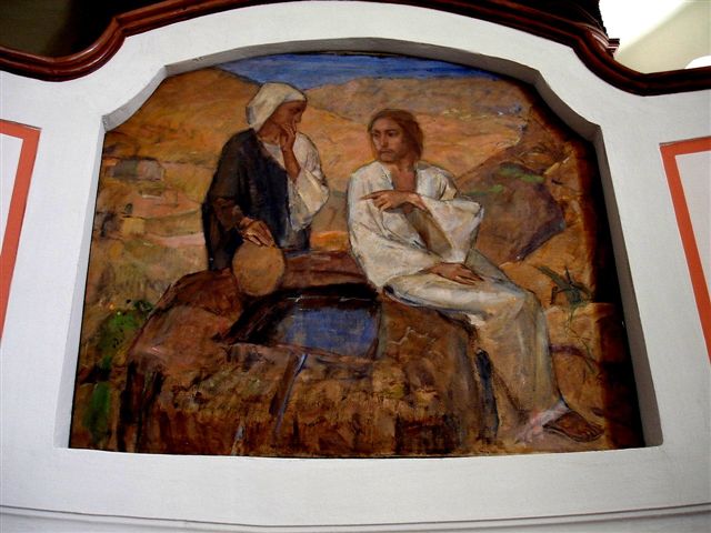 Ernst Graeser, Samariterin, Pfarrkirche Wüstenrot-Maienfels