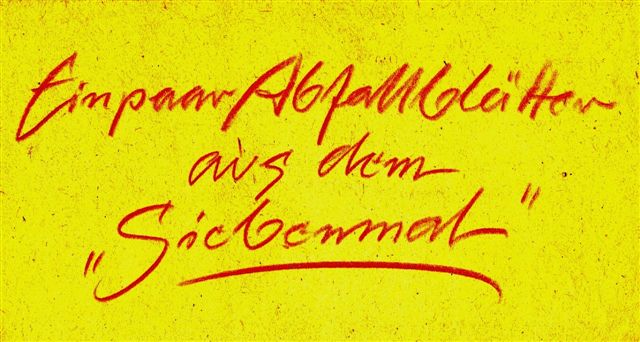 Abfallblätter